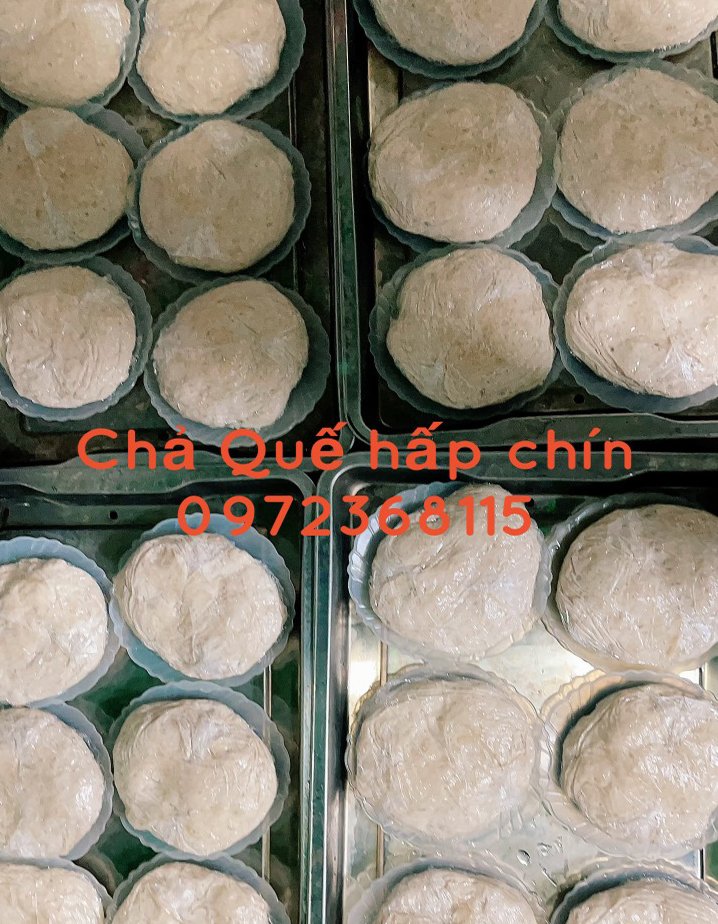 CHẢ QUẾ HẤP CHÍN